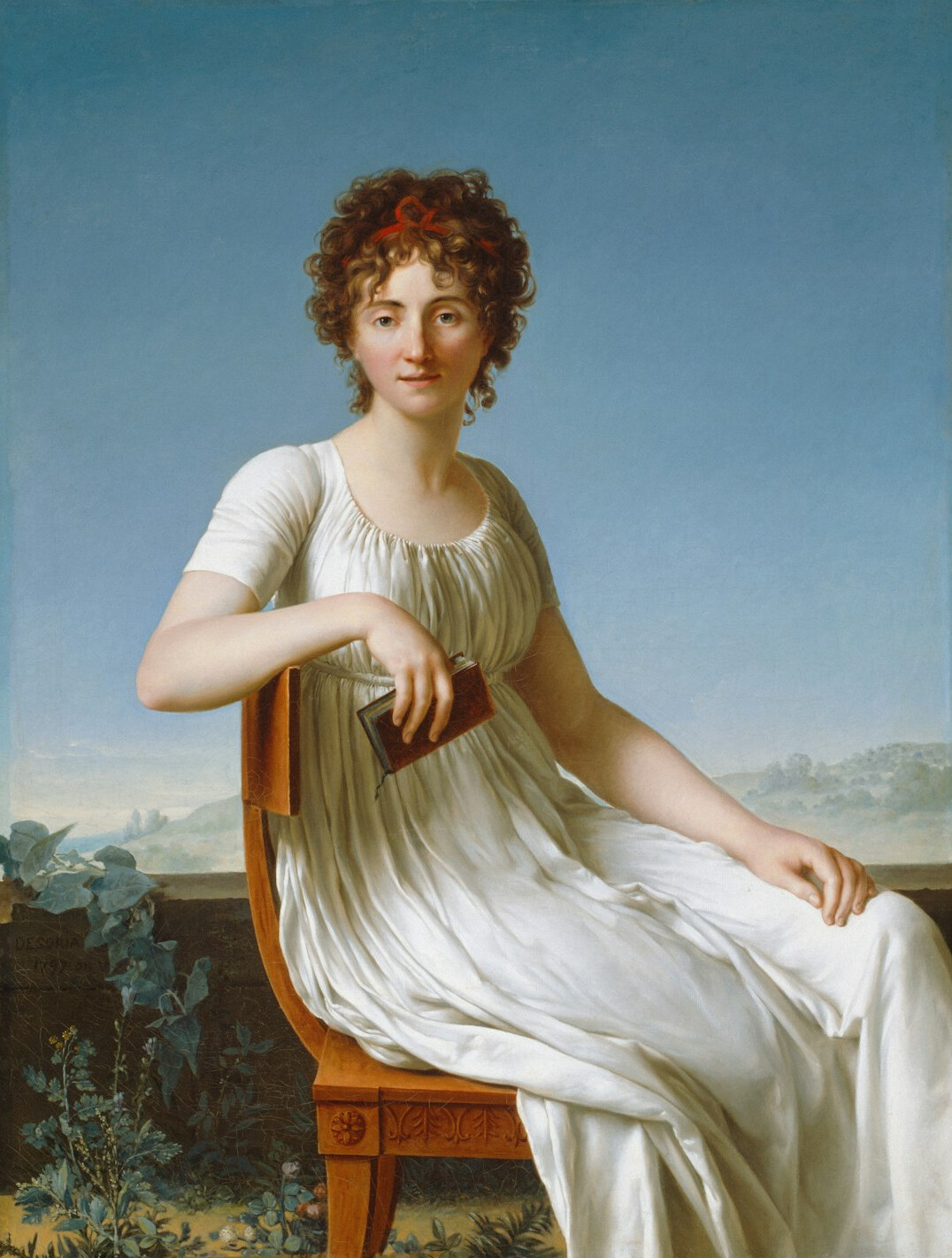 Portrait of a Uruguayan woman historian in her fifties